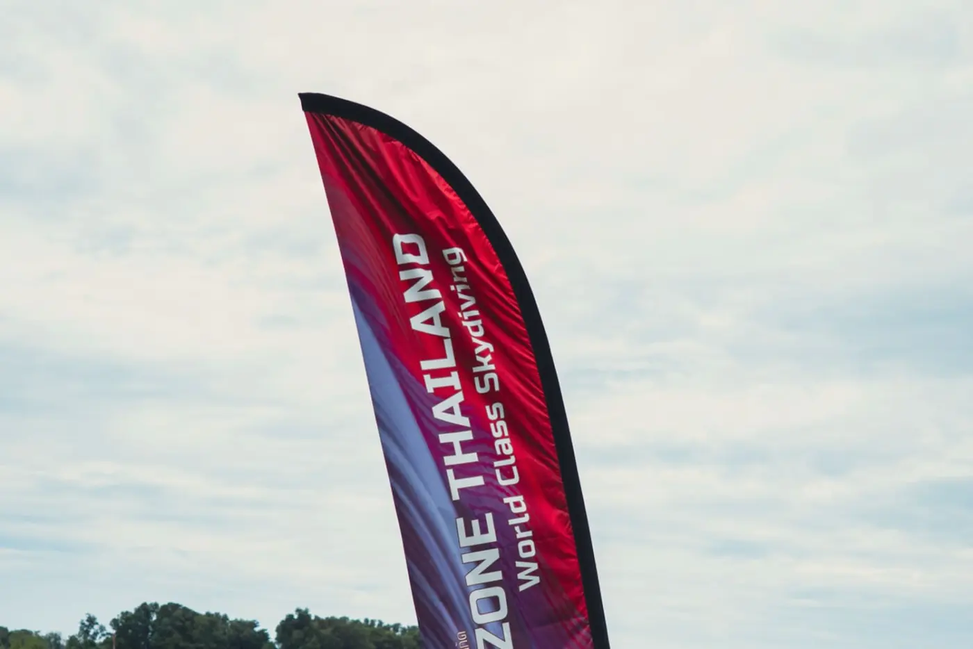 Dropzone banner in Thailand